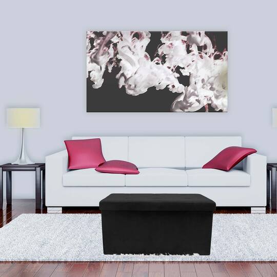 Sorbus 30" Faux Suede Storage Bench
